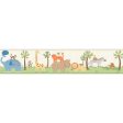 York Wallpaper YS9168BD Peek-A-Boo Jungle Friends Border For Cheap