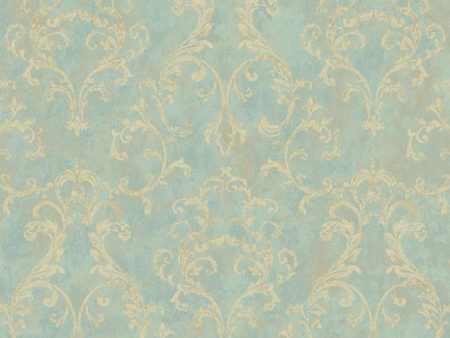 York VR3481 Rhapsody Small Scroll Wallpaper Online