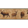 York Wallpaper NM6633B Border Portfolio II North American Animals Border Hot on Sale