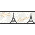 York Wallpaper KS2266B Cool Kids Paris Border Hot on Sale