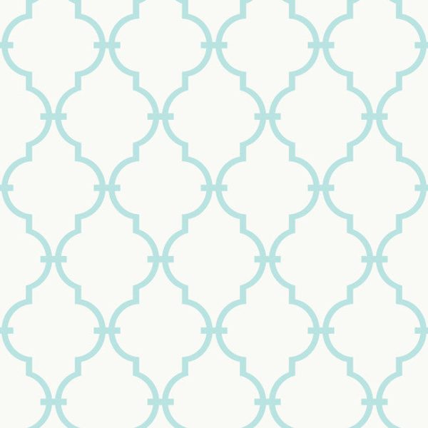 York YS9104 Peek-A-Boo Graphic Trellis Wallpaper For Sale