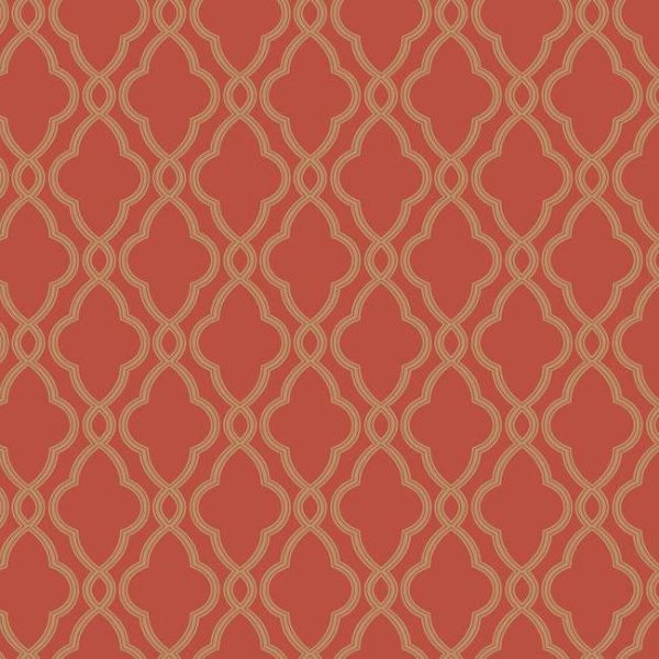 York WA7707 Waverly Classics Hampton Trellis Wallpaper Fashion