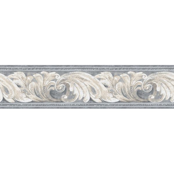 York Wallpaper BG1702BD Border Portfolio II Architectural Scroll Border Cheap