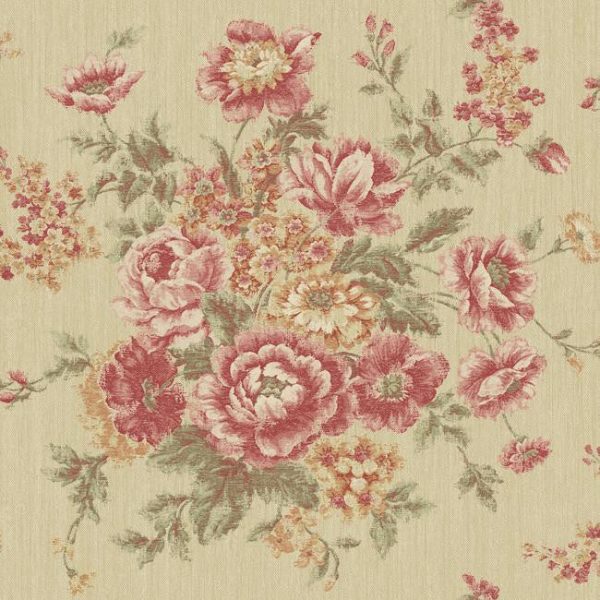 York VR3404 Rhapsody Rose Tapestry Wallpaper Online Sale