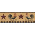 York Wallpaper YC3402BD Welcome Home Rooster Border Online