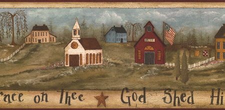 York Wallpaper FK3944BCB God Shed His Grace On Thee For Discount