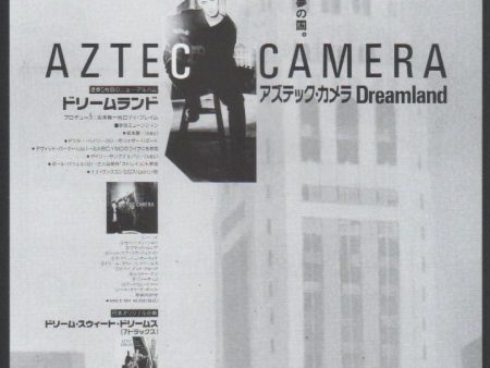 Aztec Camera 1993 07 Dreamland Japan album promo ad For Discount