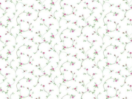 York Wallpaper PN0512 Rose Toss on Sale