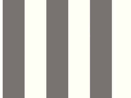 York SA9175 Black & White 3  Stripe Wallpaper Online Hot Sale