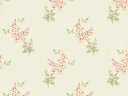 York VR3410 Rhapsody Floral Trail Wallpaper For Discount