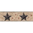 York Wallpaper BG1632BD Border Portfolio II Barn Star & Vine Border Online Hot Sale