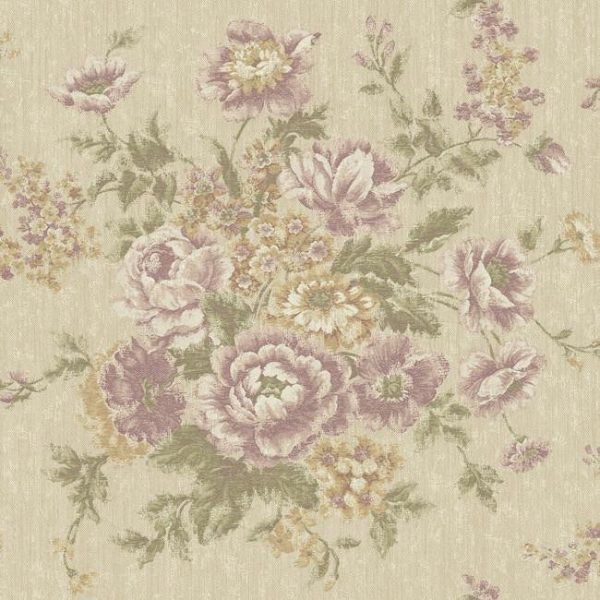 York VR3405 Rhapsody Rose Tapestry Wallpaper Online