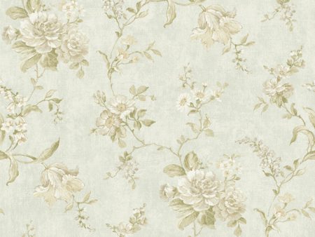 York NK2002 Nantucket Floral Trail Wallpaper Sale