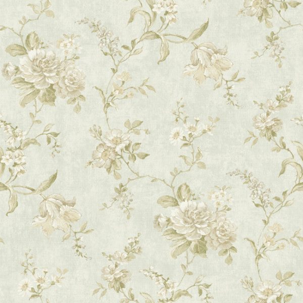 York NK2002 Nantucket Floral Trail Wallpaper Sale