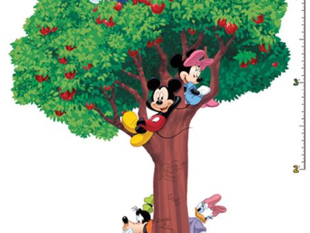 York Wallpaper RMK1514SLMDK Disney Mickey Tree Grow Chart Cheap