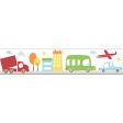 York Wallpaper YS9205BD Peek-A-Boo Around Town Border on Sale