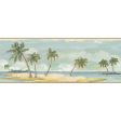 York Wallpaper BG1657BD Border Portfolio II Tranquil Islands Border Discount