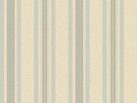 York SA9126 Ashford Stripes Multi Pinstripe Wallpaper on Sale