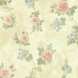 York NV6086 Baton Rouge Vintage Rose Wallpaper For Cheap