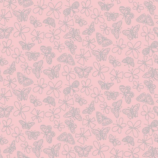 York PW4024 Girl Power 2 Glitter Butterfly Wallpaper For Sale