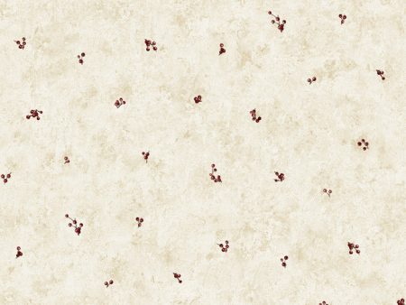 York Wallpaper HK4693CB Mini Berry Spot Online now