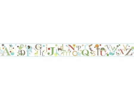 York Wallpaper JE3502BD Friends Forever Alphabet Border Online now