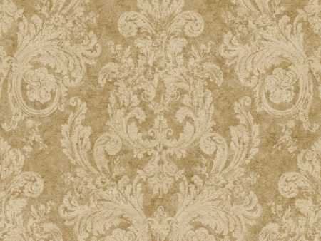 York NK2091 Nantucket Ornamental Toile Wallpaper on Sale