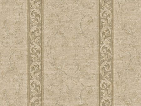 York NK2072 Nantucket Jacobean Stripe Wallpaper Discount