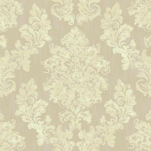 York VR3503 Rhapsody Regal Framed Damask Wallpaper Online now