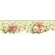 York Wallpaper SM8564B Border Book Document Floral Border Hot on Sale