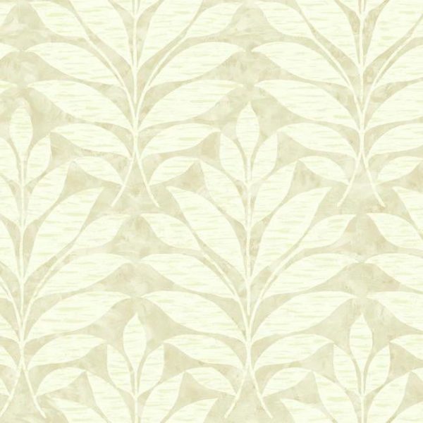 York WB5492 Botanical Fantasy Textural Leaf Wallpaper Online