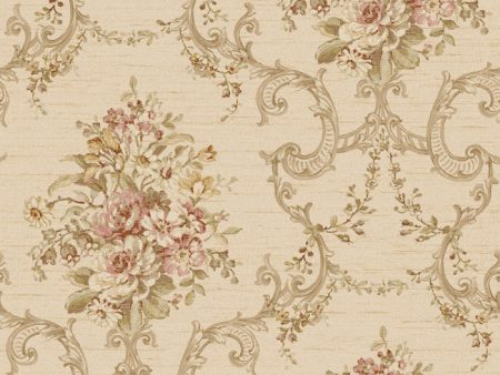 York NK2083 Nantucket Floral & Ornamental Wallpaper Online Hot Sale