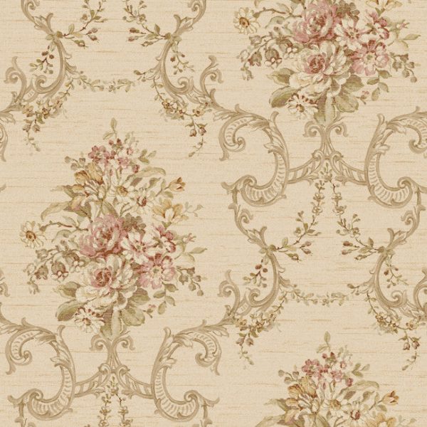 York NK2083 Nantucket Floral & Ornamental Wallpaper Online Hot Sale