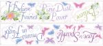 York Wallpaper RMK1515SCSDK Disney Faires - Fairy Phrases Cheap