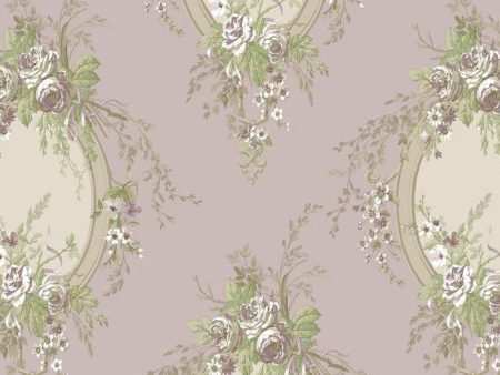 York Wallpaper PN0464 Floral Cameo Online