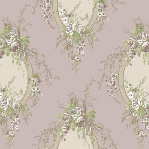 York Wallpaper PN0464 Floral Cameo Online