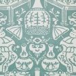 Clarence House Wallpaper 6801-17 The Vase Teal Sale