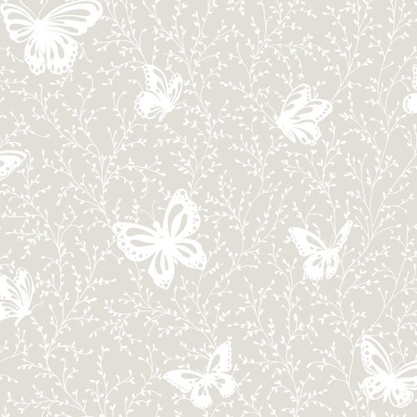 York YS9220 Peek-A-Boo Butterfly Garden Wallpaper Fashion