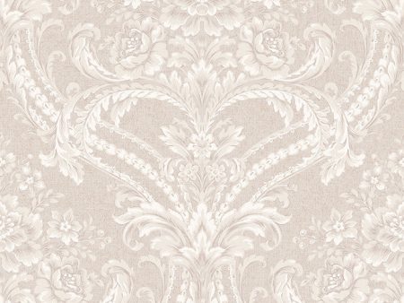 York BQ3896 Saint Augustine Baroque Floral Damask Wallpaper Fashion