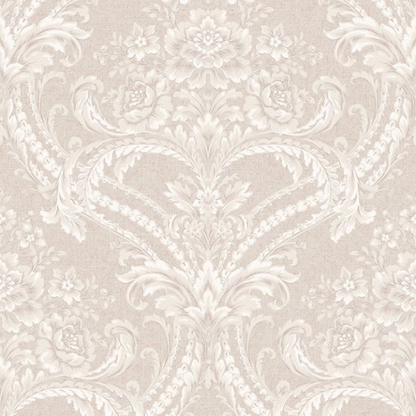 York BQ3896 Saint Augustine Baroque Floral Damask Wallpaper Fashion