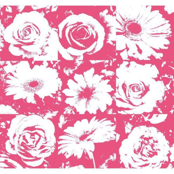 York RB4201 Pink & Purple Book Petal Pusher Wallpaper Online now