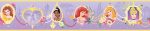 York Wallpaper DK5955BD Walt Disney Kids Princess Frames Border For Sale