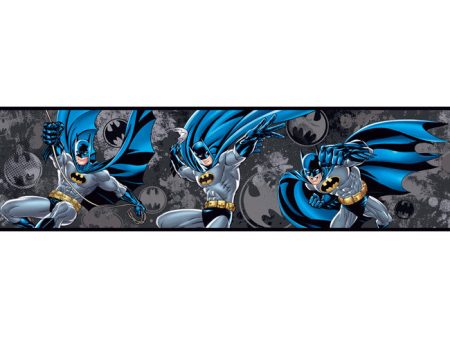 York Wallpaper ZB3290BD Boys Will Be Boys Batman Border Online Hot Sale