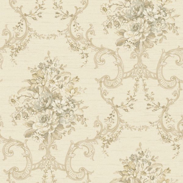 York NK2081 Nantucket Floral & Ornamental Wallpaper Supply