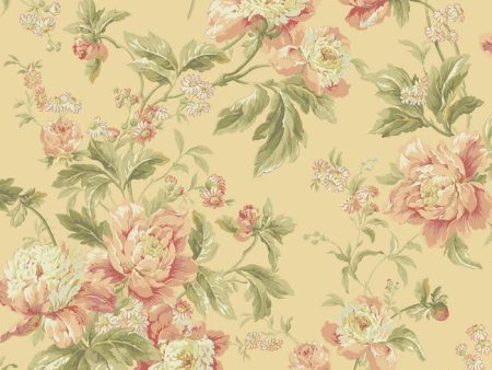 York WA7808 Waverly Classics Forever Yours Wallpaper on Sale