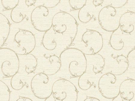 York NK2149 Nantucket Small Decorative Scroll Wallpaper Sale