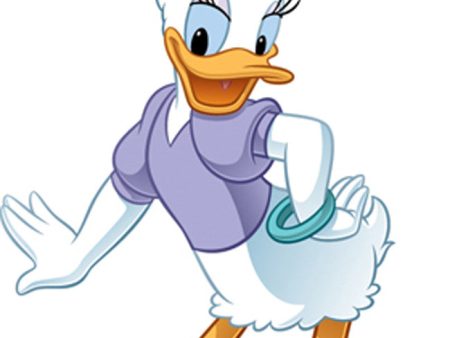 York Wallpaper RMK1513GMDK Disney Giant Daisy Duck Supply