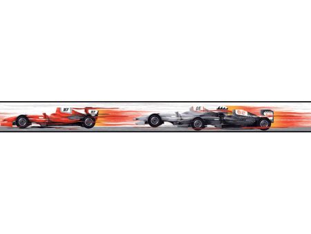 York Wallpaper KS2320BD Cool Kids Race Car Border Online