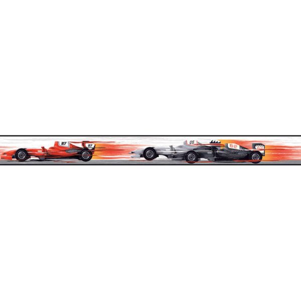 York Wallpaper KS2320BD Cool Kids Race Car Border Online