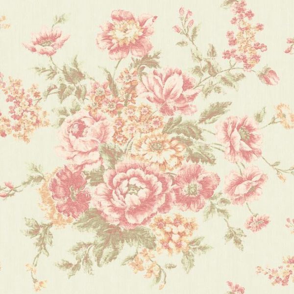 York VR3402 Rhapsody Rose Tapestry Wallpaper Discount